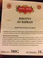 Mängden socker i Risotto au safran