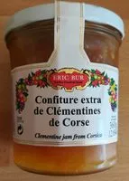 Mängden socker i Confiture extra de clémentine de corse