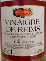 Mängden socker i Vinaigre de reims