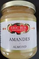 Mängden socker i Amandes