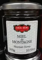 Mängden socker i Miel de Montagne