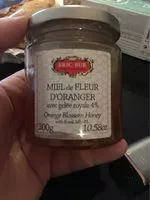 Mängden socker i Miel de fleur d’oranger