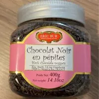 Mängden socker i Black Chocolate Nuggets Eric Bur 400G