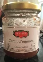 Mängden socker i Confit d’oignons