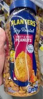 Mängden socker i Planters dry roasted sweet and spicy peanuts
