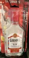 Mängden socker i "20CL Gin Gibson's 37,5 °"