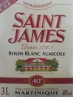 Mängden socker i Saint James Rhum agricole