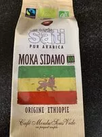 Mängden socker i Cafe moulu Moka Sidamo SATI