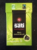 Mängden socker i Café du Pérou bio et équitable capsules x10
