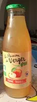 Mängden socker i La Passion du Verger Jus de pomme trouble BIO la bouteille de 75