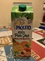 Mängden socker i 100% pur jus multifruits