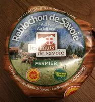 Mängden socker i Reblochon de Savoie fermier