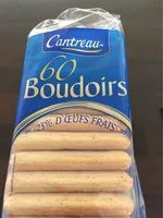 Mängden socker i Biscuits Boudoirs Cantreau, 400g