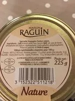 Mängden socker i Cancoillotte au lait pasteurise nature RAGUIN, 11%MG