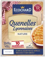 Mängden socker i Quenelles à la Lyonnaise Nature