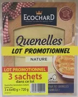 Mängden socker i Lot de 3 Quenelles à la Lyonnaise Nature