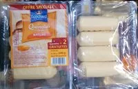 Mängden socker i Quenelles Nature + 2 Gratuites