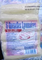 Mängden socker i 6 Quenelles Lyonnaises Volaille