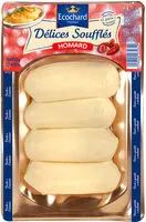 Mängden socker i Délices Soufflés Homard