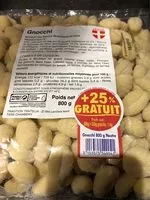 Mängden socker i Gnocchi