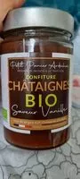 Mängden socker i Confiture châtaigne bio