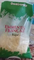 Mängden socker i Emmental français râpé