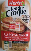 Mängden socker i Tendre croque Campagnard