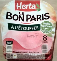 Mängden socker i Le Bon Paris, À l'Étouffée (8 Tranches)