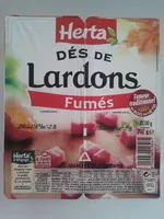 Mängden socker i Dés de Lardons, Fumés