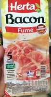 Mängden socker i Bacon fumé grandes tranches