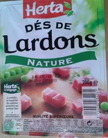 Mängden socker i Dés de Lardons, Nature