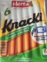 Mängden socker i Knacki Hertz