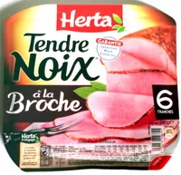 Mängden socker i Tendre Noix, à la Broche (6 Tranches)