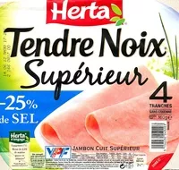 Mängden socker i Tendre Noix, Supérieur (- 25 % de Sel)