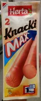 Mängden socker i KNACKI Max saucisses pur porc