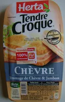 Mängden socker i Tendre Croque Chèvre