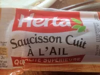 Mängden socker i Saucisson à l'ail