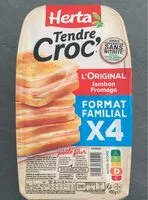 Mängden socker i Tendre croc