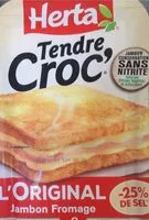 Mängden socker i Tendre croc l'original jambon fromage