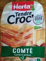 Mängden socker i Tendre Croc Comté & Jambon