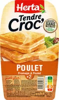 Mängden socker i Croque-monsieur poulet