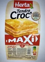 Mängden socker i Tendre Croc Maxi Jambon Fromage