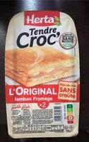 Mängden socker i Tendre Croc' l'original - jambon fromage