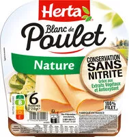 Mängden socker i Blanc de Poulet conservation sans nitrite nature