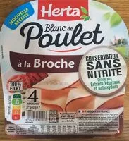 Mängden socker i Blanc de poulet à la broche sans nitrite
