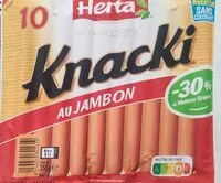 Mängden socker i Knackis au jambon