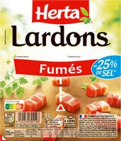 Mängden socker i Lardons fumés -25% sel
