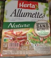 Mängden socker i Allumettes Nature sans nitrite