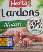Mängden socker i Lardon nature