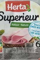 Mängden socker i Superieur nature sans nitrite
